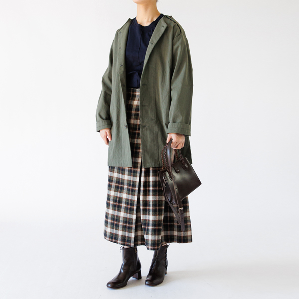 身長160cm・KHAKI 身長160cm・KHAKI