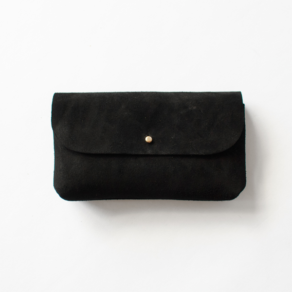 KUDU NAKED フラップポーチ L(BLACK)