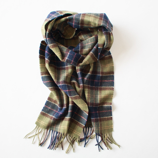 BARBOUR ラムズウール タータンマフラー(CLASSIC) BARBOUR ラムズウール タータンマフラー(CLASSIC)