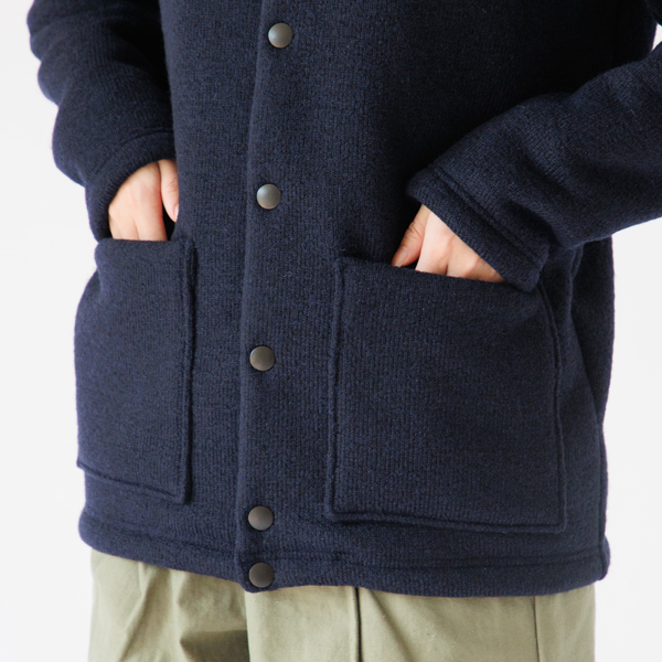 WOOL COLLARLESS JACKET／Jackman / Shop ZUTTO for the long lasting