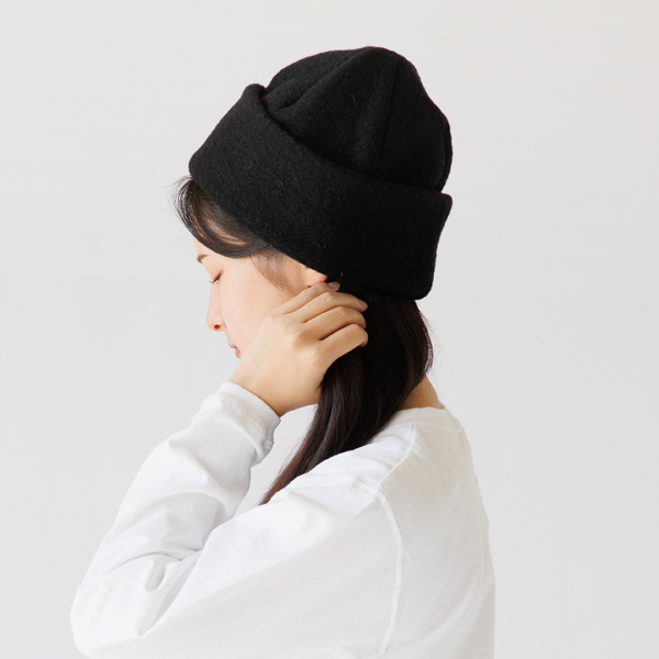 ニット帽 Wool Knit Cap(Black) ニット帽 Wool Knit Cap(Black)