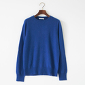 Super Fine Soft Cashmere カシミヤクルーネックセーター 