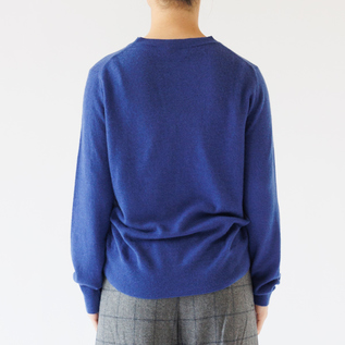 Super Fine Soft Cashmere カシミヤクルーネックセーター ／ANSPINNEN