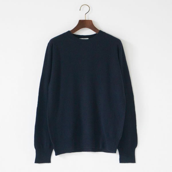 Super Fine Soft Cashmere カシミヤクルーネックセーター ／ANSPINNEN