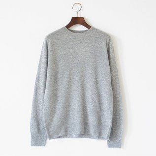Super Fine Soft Cashmere カシミヤクルーネックセーター 