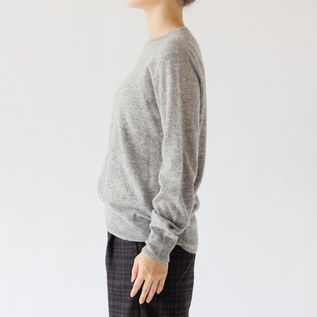 Super Fine Soft Cashmere カシミヤクルーネックセーター ／ANSPINNEN