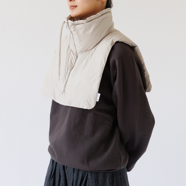 ダウンネックウォーマー STAND COLLAR DOWN PARTS(Greige) ダウンネックウォーマー STAND COLLAR DOWN PARTS(Greige)
