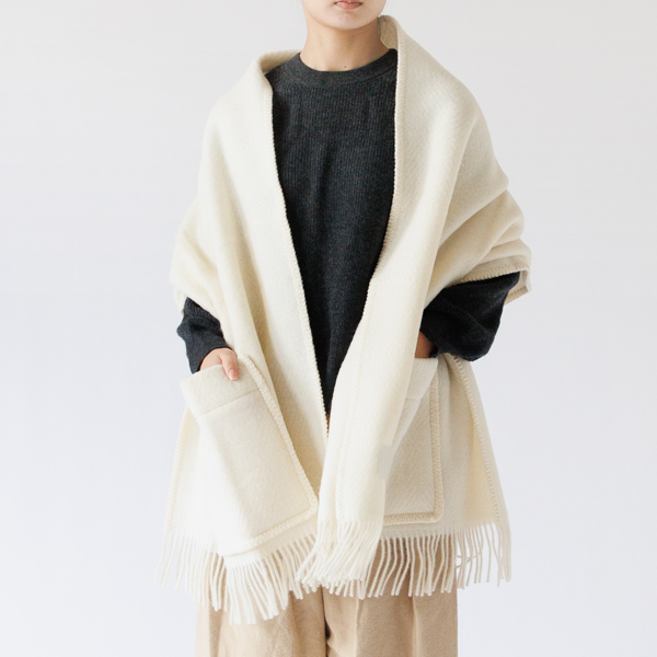 ポケットショール MARIA(WHITE)