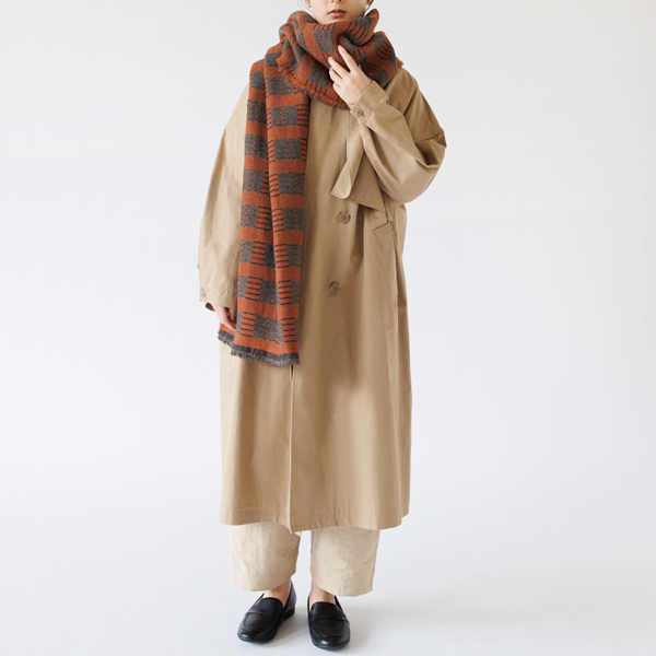 ボリュームのある大判マフラー ボリュームのある大判マフラー