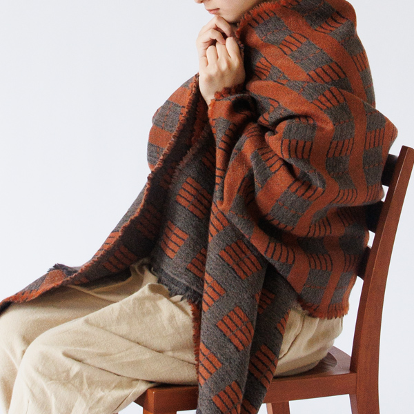 肩から羽織り、室内での冷え対策に 肩から羽織り、室内での冷え対策に