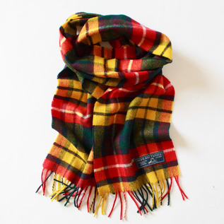 タータンチェックマフラー