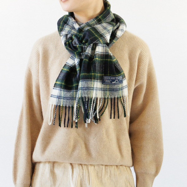 タータンチェックマフラー（DRESS GORDON）