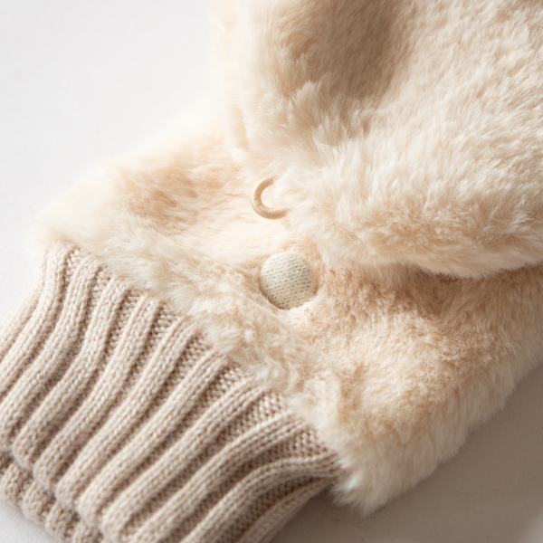 クルミボタンで2WAYに(WHITE) クルミボタンで2WAYに(WHITE)