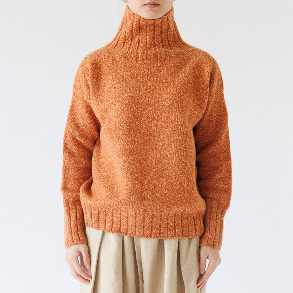 タートルネックセーター (LIGHT BROWN)身長163cm タートルネックセーター (LIGHT BROWN)身長163cm