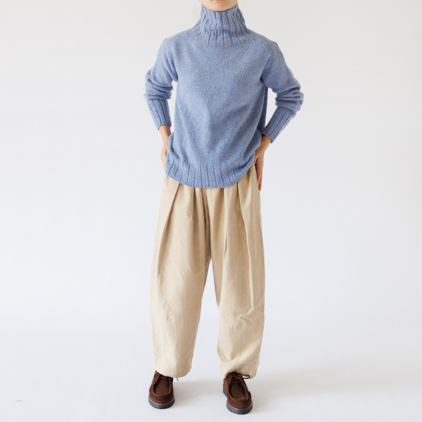 タートルネックセーター (BLUE)身長163cm タートルネックセーター (BLUE)身長163cm