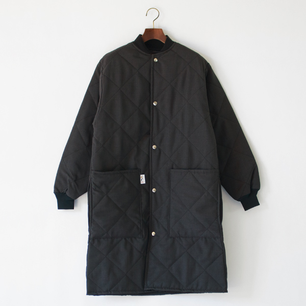 フロックライナーキルティングコート (Black-S) フロックライナーキルティングコート (Black-S)