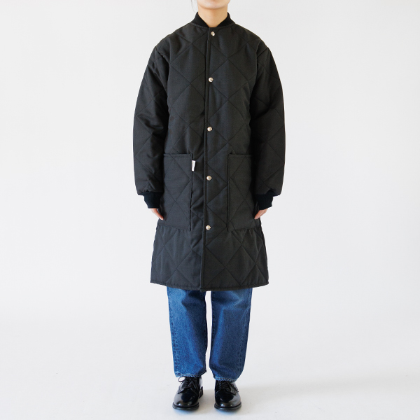 フロックライナーキルティングコート (Black-S 身長160cm) フロックライナーキルティングコート (Black-S 身長160cm)