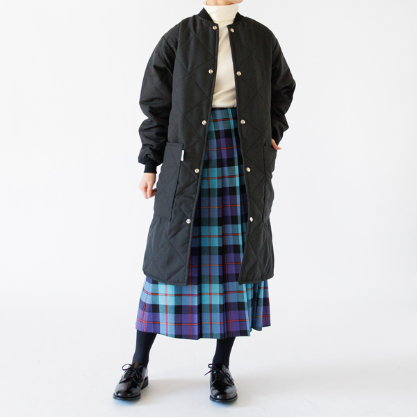 フロックライナーキルティングコート (Black-S 身長160cm) フロックライナーキルティングコート (Black-S 身長160cm)