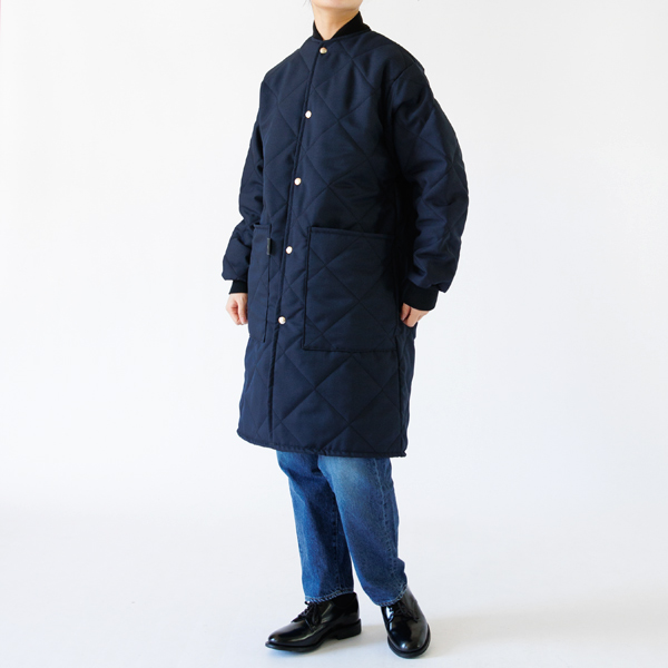 フロックライナーキルティングコート(Navy-S 身長160cm) フロックライナーキルティングコート(Navy-S 身長160cm)