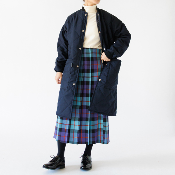 フロックライナーキルティングコート(Navy-S 身長160cm) フロックライナーキルティングコート(Navy-S 身長160cm)