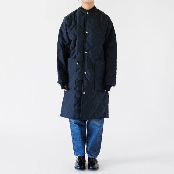 フロックライナーキルティングコート(Navy-M 身長160cm) フロックライナーキルティングコート(Navy-M 身長160cm)