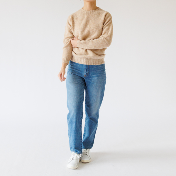 クルーネックセーター (Calico) 身長163cm サイズ38着用