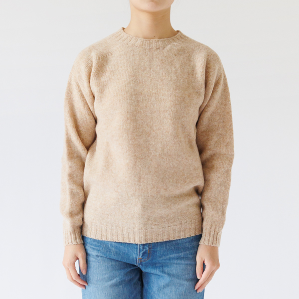 クルーネックセーター (Calico)  身長163cm サイズ40着用