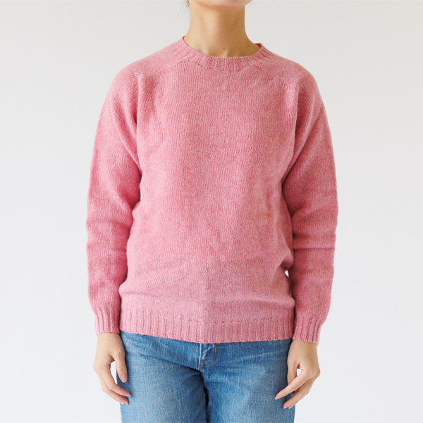 クルーネックセーター(Sakura) 身長163cm サイズ40着用 クルーネックセーター(Sakura) 身長163cm サイズ40着用