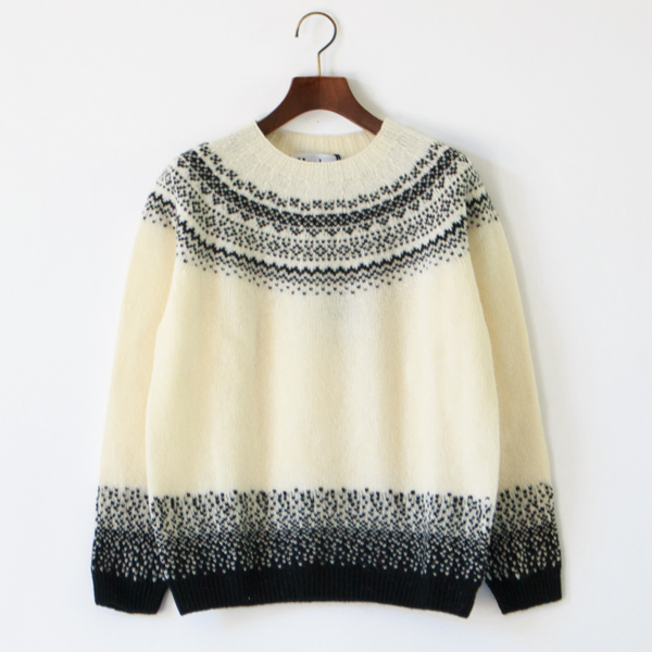 ノルディックスノー柄セーター(BLACK) ノルディックスノー柄セーター(BLACK)