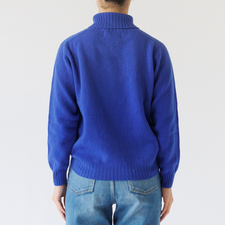 ラムズウール タートルネック／Harley of Scotland（ハーレーオブ