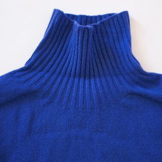 ラムズウール タートルネック／Harley of Scotland（ハーレーオブ