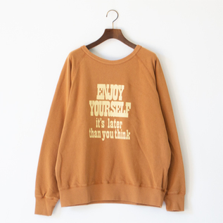 ヴィンテージ風クルーネックスウェット