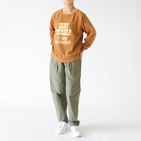 着込んで洗濯するほどに色落ちして味わいが出ます(CAMEL S、163cm) 着込んで洗濯するほどに色落ちして味わいが出ます(CAMEL S、163cm)