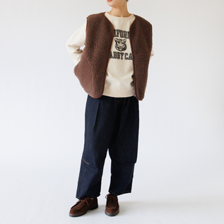 ベストに合わせて(NATURAL S、163cm) ベストに合わせて(NATURAL S、163cm)