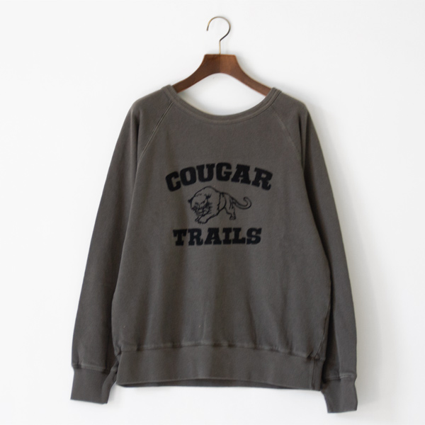 ヴィンテージ風クルーネックスウェット(VINTAGE BLK) ヴィンテージ風クルーネックスウェット(VINTAGE BLK)