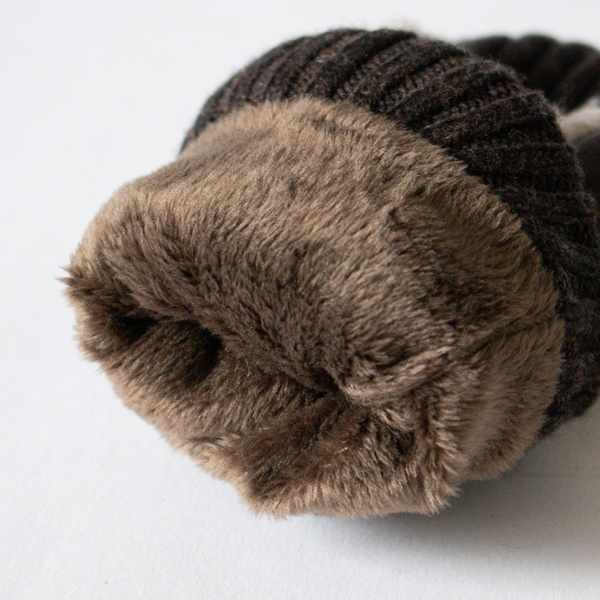 内側も起毛フリース素材で抜かりなく暖かい(MOCA) 内側も起毛フリース素材で抜かりなく暖かい(MOCA)