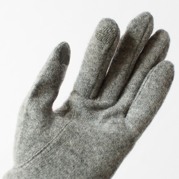 タッチスクリーン対応の刺繍(GREY) タッチスクリーン対応の刺繍(GREY)