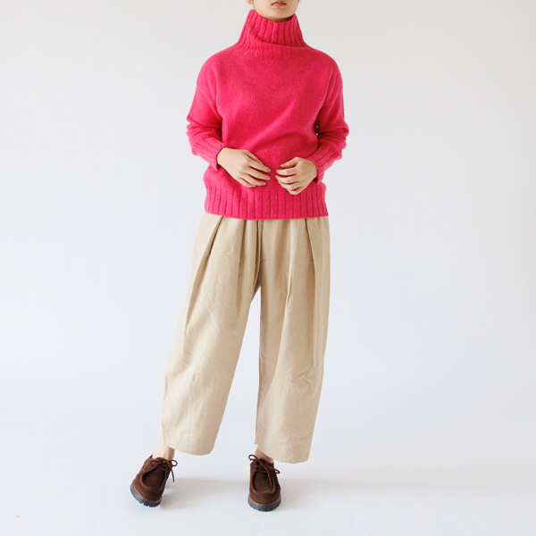 タートルネックセーター (PINK)身長163cm タートルネックセーター (PINK)身長163cm