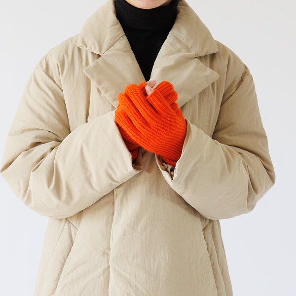 リブがしなやかに手にフィットします(ORANGE) リブがしなやかに手にフィットします(ORANGE)