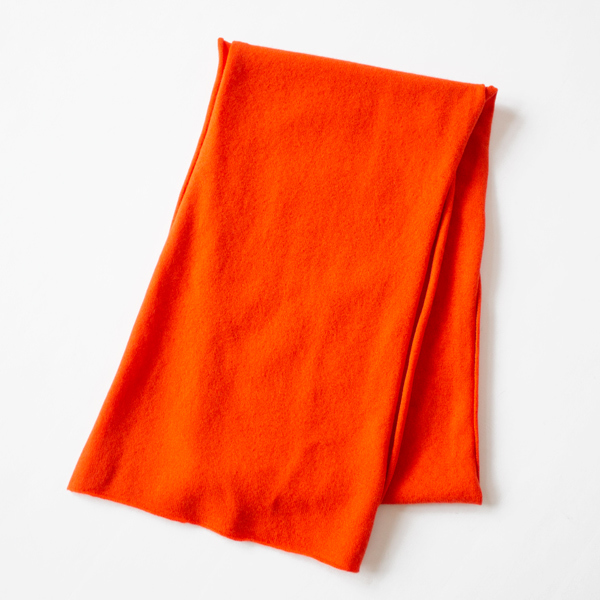 モンゴルカシミヤ ライトマフラー(ORANGE)