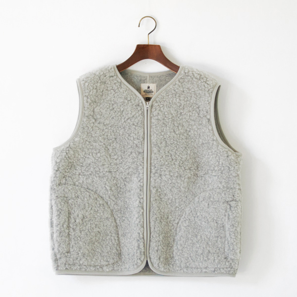 ジップベスト(SILVER)