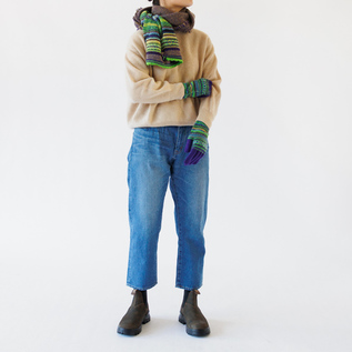 【美品⭐️】スコットランドERIBE製ニットマフラー マフラー／ERIBE（エリべ）｜愛着を持ってずっと使いたいモノを集めた