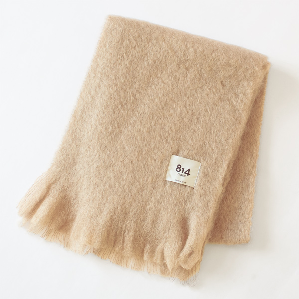 モヘヤ マフラー(CAMEL) モヘヤ マフラー(CAMEL)