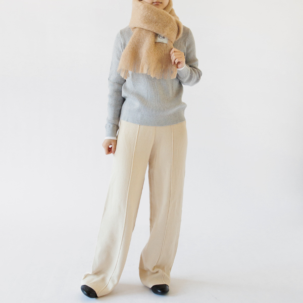 マフラーにしたり マフラーにしたり