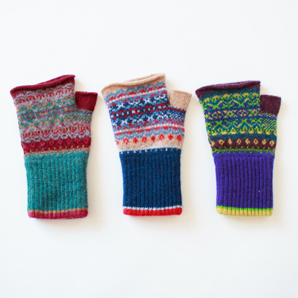 指なしニット手袋