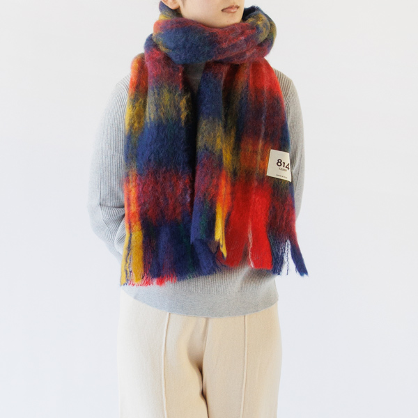 一巻きでも十分なボリューム感と暖かさ