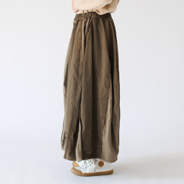 身長163cm・カーキ