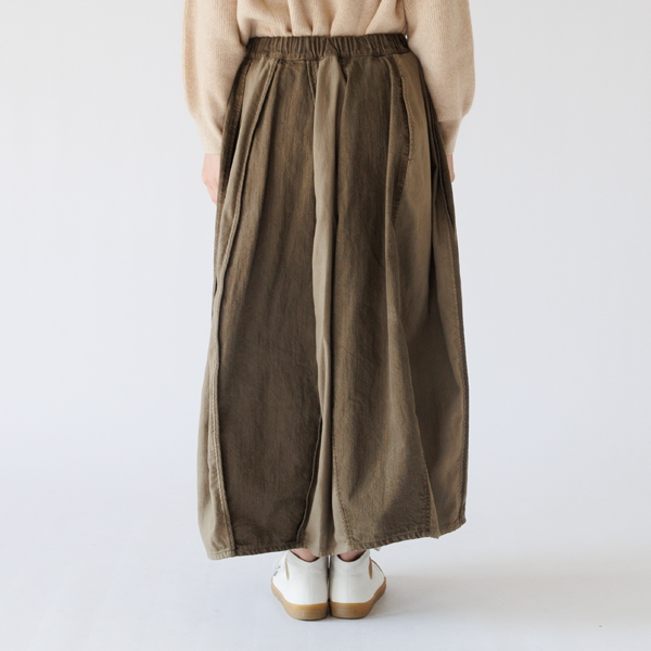 身長163cm・カーキ