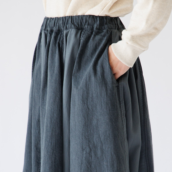 シームポケット付き(身長163cm・チャコールグレー)