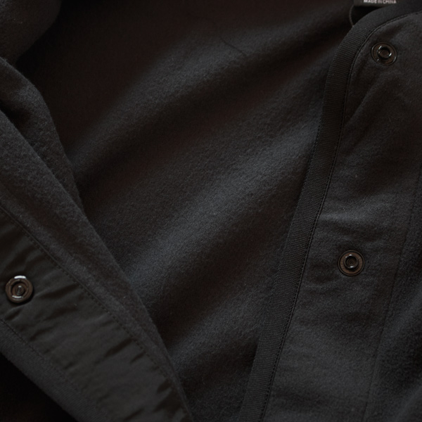 エアフリースジップカーディガン(BLK) エアフリースジップカーディガン(BLK)